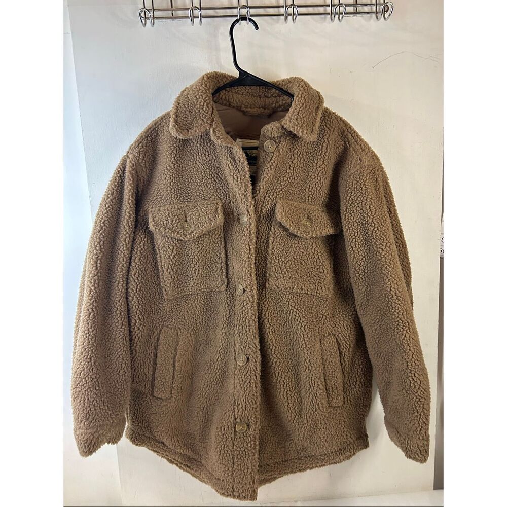 American Eagle Super Soft Solid Jacket Shacket Me… - image 2